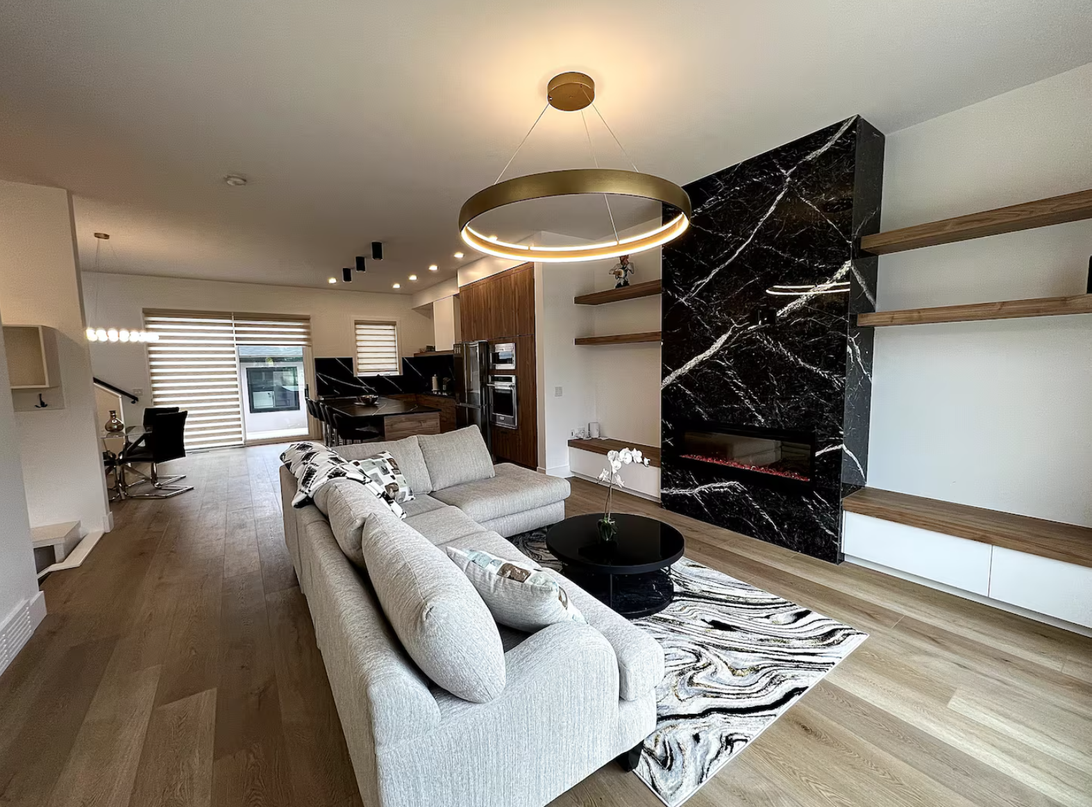 Inside a luxury Airbnb